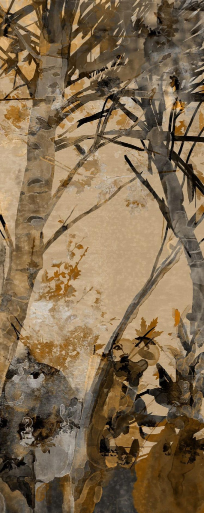 Интерьерная панель 1200x3000 Wonderful Forest Evanescence глянцевая DD-1.2.2/1200x3000G
