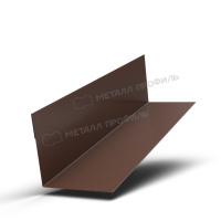 Планка угла внутреннего 30х30х3000 (VALORI-20-Brown-0.5)
