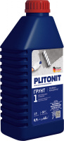 Праймер-концентрат Plitonit Грунт 1 (1:5) для подготовки оснований, 0,9 л