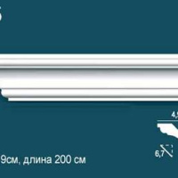 Р05 Карниз гладкий