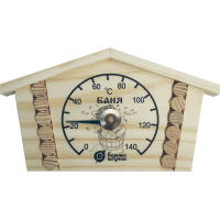 Термометр "Избушка" 23*12,5*2,5см Банные штучки