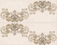 Панно настенное Amati Ambra Modern 402x505 бежевое (комплект из 2 шт.)