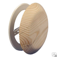 Клапан тарельчатый без гравировки D=100мм IRON Ольха, 212F, Банный Эксперт