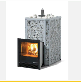 Печь для бани ИзиСтим Ялта 25К Модерн Premium  с ГГУ-40 AISI 430 (2024)