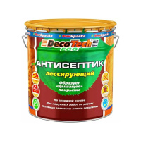 Лессирующий антисептик DECOTECH ECO  (ДекоТек Эко), цвет сосна