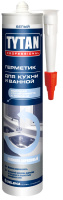 Герметик Силиконакриловый для Кухни и Ванной белый Tytan Professional 280мл 26067
