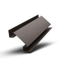 Планка угла внутреннего сложного 75х3000 (VALORI-20-DarkBrown-0.5)