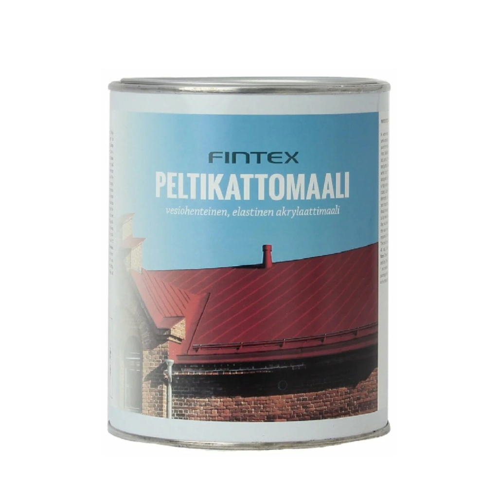 Акрилатная краска по металлу PELTIKATTOMAALI FINTEX (Пелтикатомали Финтекс)
