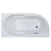 Акриловая ванна Royal Bath AZUR RB 614201 R, 1500х800х600, правая
