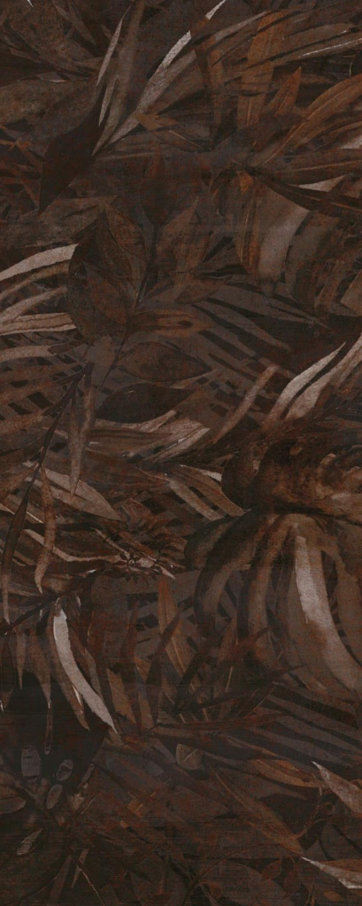 Интерьерная панель 1200x2000 Tropical Rusty Chocolate матовая A-1.4.1/1200x2000M