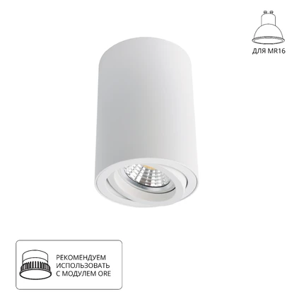 Точечный накладной светильник Arte Lamp SENTRY A1560PL-1WH