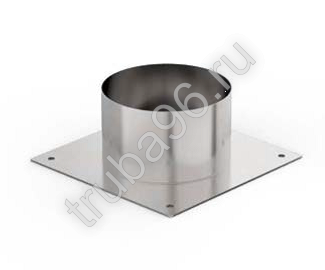 Переход с кирпичной кладки на одностенную (моно) трубу d120мм, толщина металла 1.0 мм