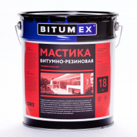 Мастика битумно-резиновая универсальная 18кг BITUMEX