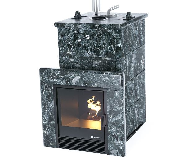 Печь для бани ИзиСтим Сочи в полноценном кожухе