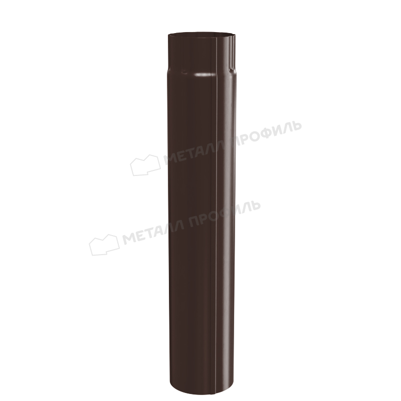 Труба водосточная МЕТАЛЛ ПРОФИЛЬ GRANDSYSTEM D90х3000 Ral 8017