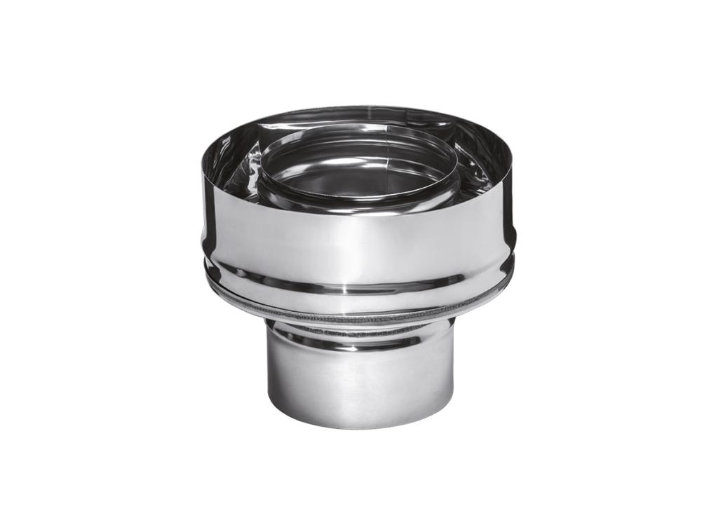 Переход Феррум на сэндвич нержавеющий, (430/1,0мм), ф150/210, по воде