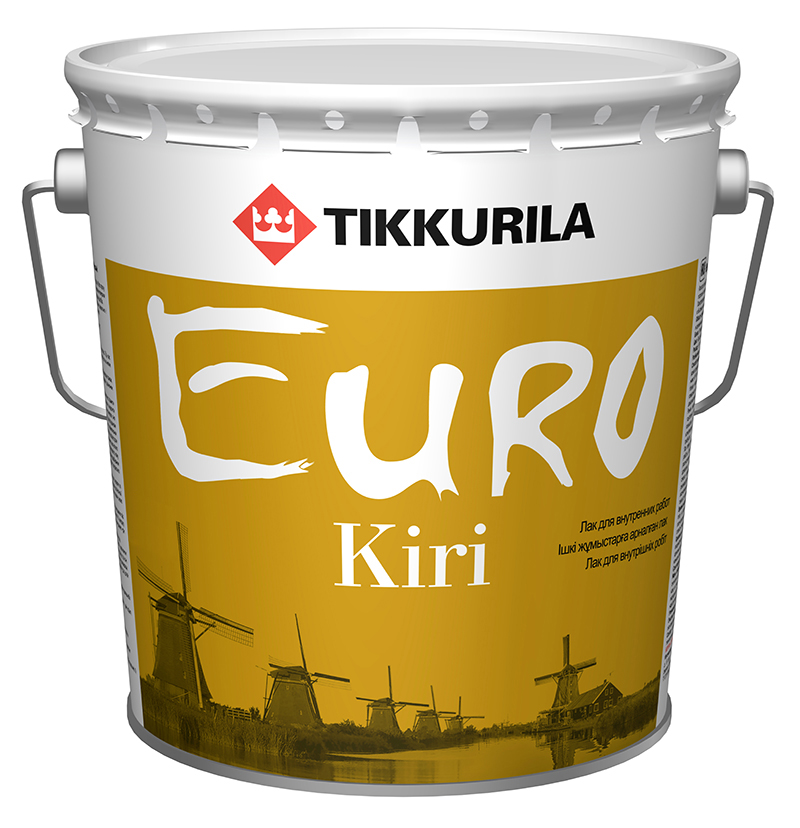 Лак паркетный Lacquer Parquet/EURO KIRI EP полуматовая 2,7л