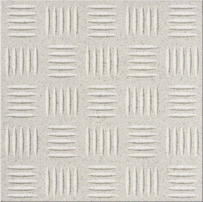 Керамогранит U126A FLUTED 300x300 антискользящий рифленый серо-бежевый