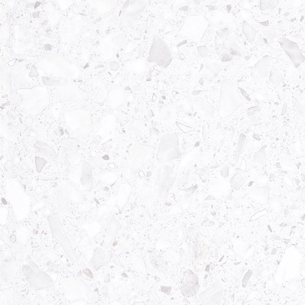 Керамогранит Lande 600x600 терраццо белый матовый L60328