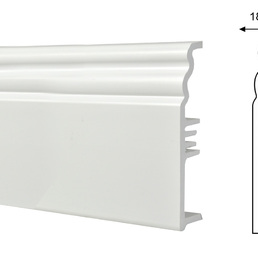 Плинтус ПВХ RICO Durable Smart 100В