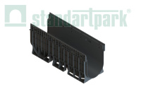 Лоток водоотводный пластиковый PolyMax Basic DN300 h460