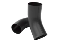 Сливное колено 125*90мм OSNO (RAL 8017)