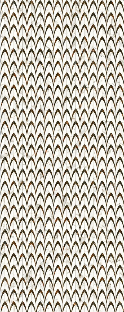 Интерьерная панель 1200x2000 Arc Stellaire Amber глянцевая CG-2.2.1/1200x2000G