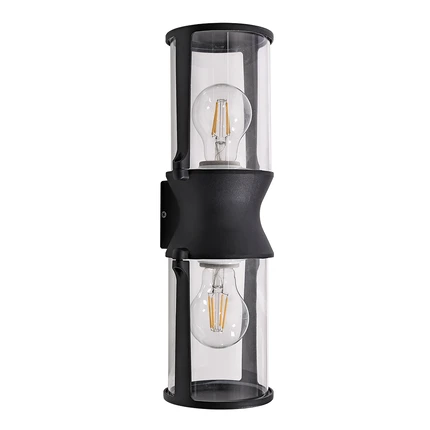 Уличный настенный светильник Arte Lamp MINCHIR A8306AL-2BK