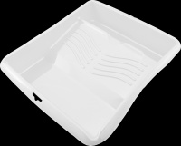 Ванночка Black White M, 320х360 мм, усиленная, белая