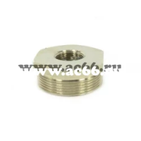 Футорка 11/2" Х 3/4" ник.GF (А)