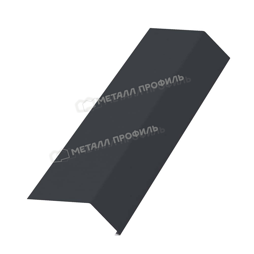 Планка карнизная 100х69х2000 (VALORI-20-Grey-0.5)