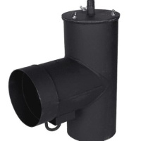 Патрубок дымохода Zota вертикальный d-150 L 304 H=396