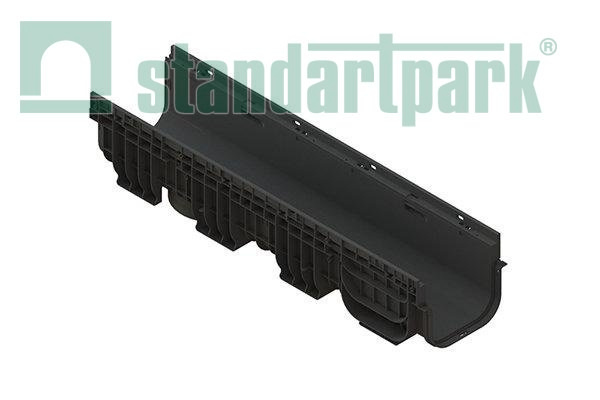 Лоток водоотводный пластиковый PolyMax Basic DN200 h200