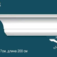 Р08 Карниз гладкий