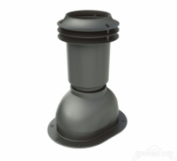 Выход вентканализац для г/ч и фальц.кровли Viotto (RAL 7024)