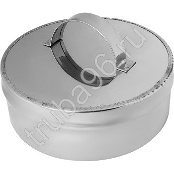 Сэндвич-заглушка 120/200, Нерж/Оц, толщина металла 0.5мм/0.5мм