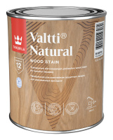 Антисептик VALTTI NATURAL 0,9 л. полуглянцевый  Ультрастойкая лазурь с прозрачным покрытием.
