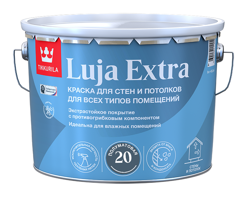 Краска экстра-стойкая LUJA EXTRA A п/мат 9л