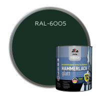 DufaPremium Эмаль HAMMERLACK на ржавчину гладкая  зелёный мох RAL 6005  750мл
