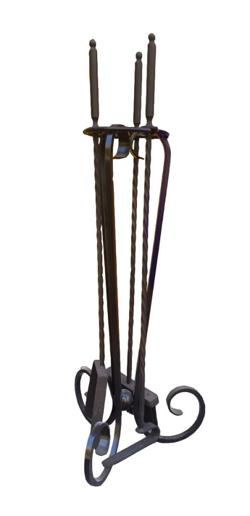 Набор для камина 3 предмета  (метла,кочерга,совок) Банный Эксперт