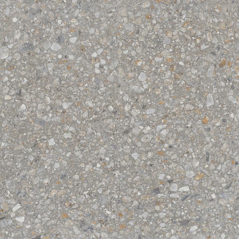 Керамогранит Aglomerat Dark Grey 600x600 неполированный ректификат AG23