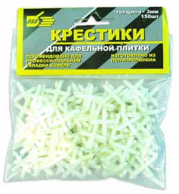 Крестики д/плитки  3,0мм (150шт) 3980730