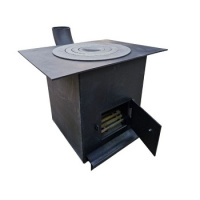 Печь под казан для барбекю (толщина 5мм), d110мм