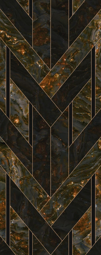 Интерьерная панель 1200x2000 Fancy Amber матовая MG-7.1.1/1200x2000M
