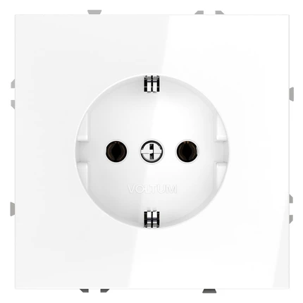 Розетка с/з VOLTUM S70 VLS040101