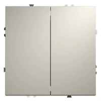 Выключатель двухклавишный VOLTUM S70 VLS020103