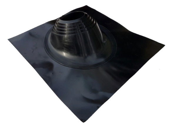 Проходник Мастер Флеш №3-RES угловой силикон (254-467), Черный