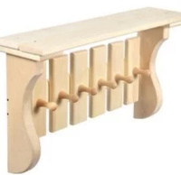 Вешалка 6 креплений "Банька", Банный Эксперт