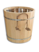 Запарник 20л с нержавеющей вставкой (ольха), Банный Эксперт