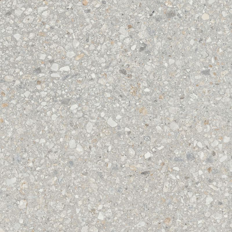 Керамогранит Aglomerat Light Grey 600x600 неполированный ректификат AG21